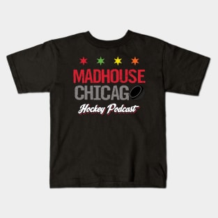 Madhouse Podcast Primary Logo (Gray) Kids T-Shirt